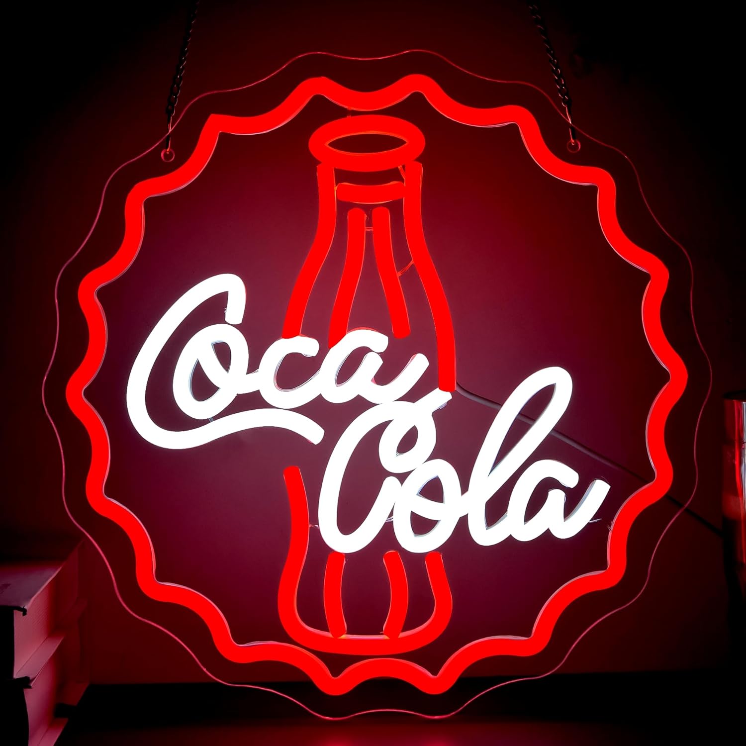 Restaurant Lighting Decoration - Cola Neon Sign Art Wall Light