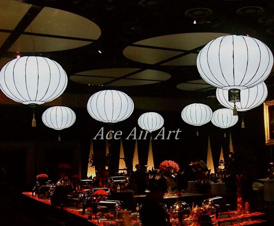 Restaurant Lighting Decoration - LED lighting inflatable Chinese Lanterns ball