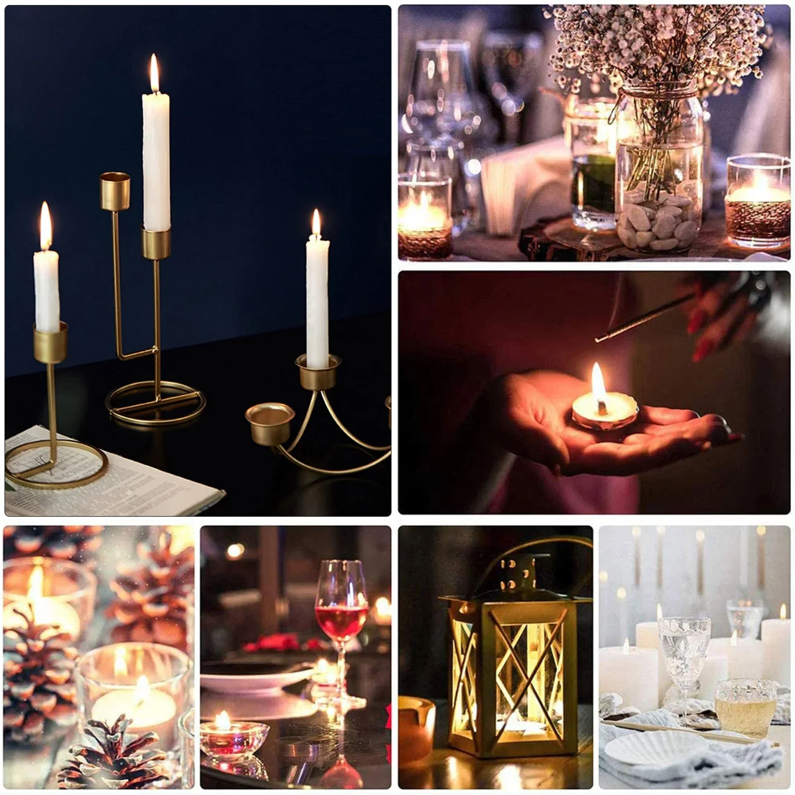 Accessories Candlestick Metal  - đánh giá và giá Home Decor Lighting Brands