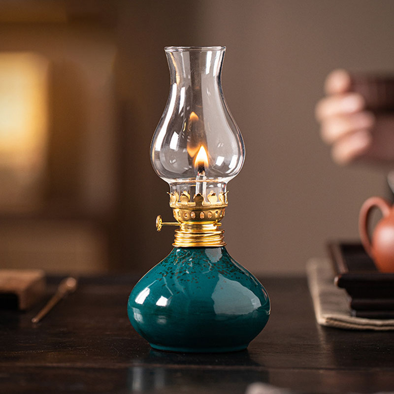 Vintage Ceramic Lotus Oil Lamp - đánh giá và giá Vintage Lighting Decor