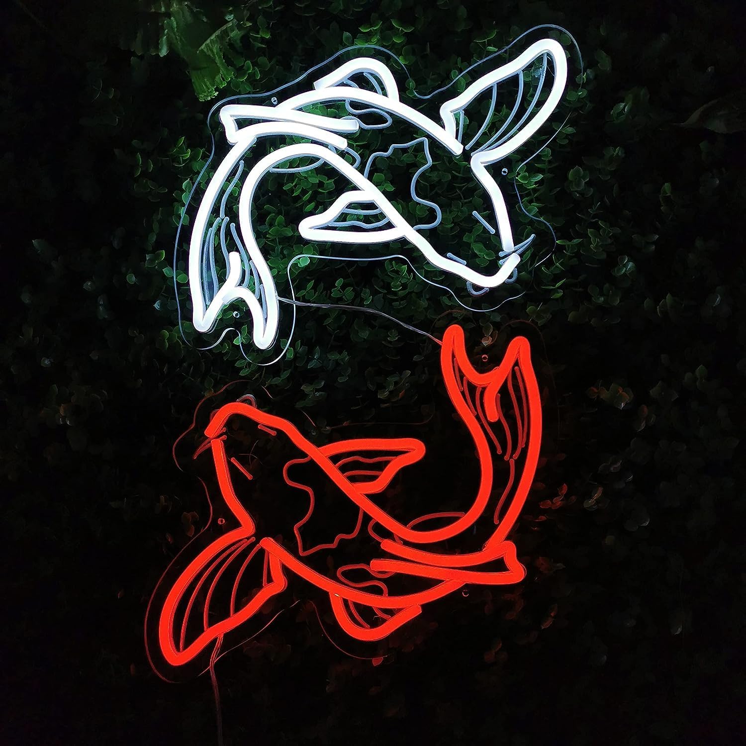 Koi Fish Neon Sign USB LED Neo - đánh giá và giá Restaurant Lighting Decoration