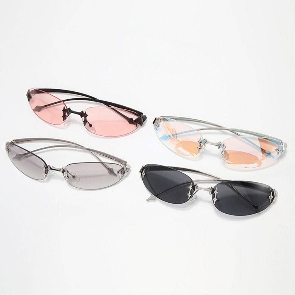 Y2K Style Frameless Sunglasses - đánh giá và giá Vintage Lighting Decor