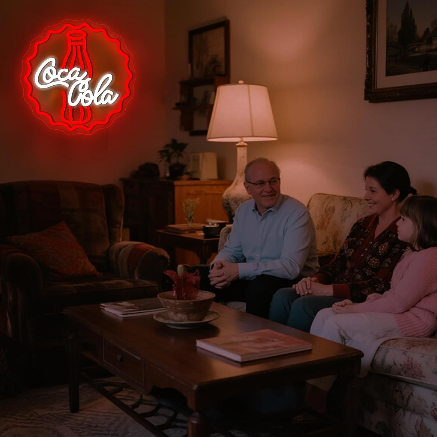 Cola Neon Sign Art Wall Light  - đánh giá và giá Restaurant Lighting Decoration