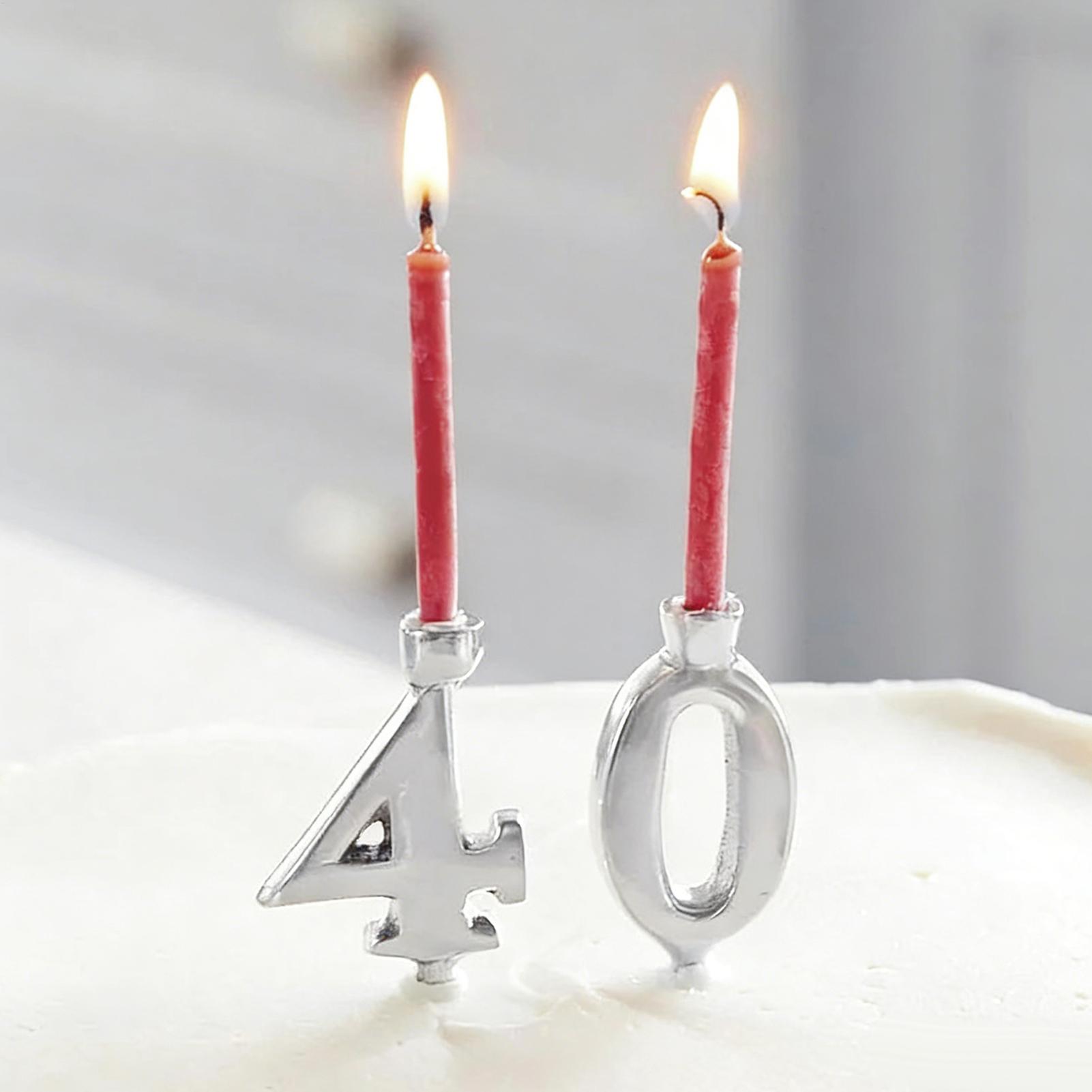 Reusable numbers birthday cand - đánh giá và giá Candle Holder Set