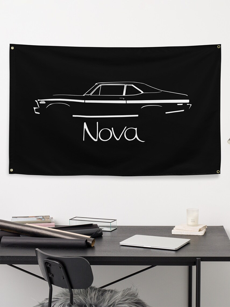 1972 Nova Black Silhouette Ame - đánh giá và giá Nova Decor & Lighting Vase