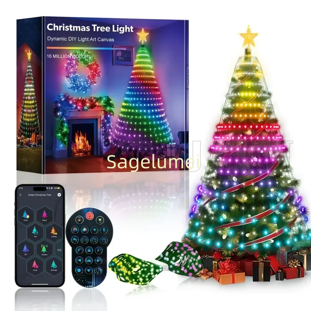 RGBIC 400LEDs Christmas Lights - đánh giá và giá Decor Lighting Uk