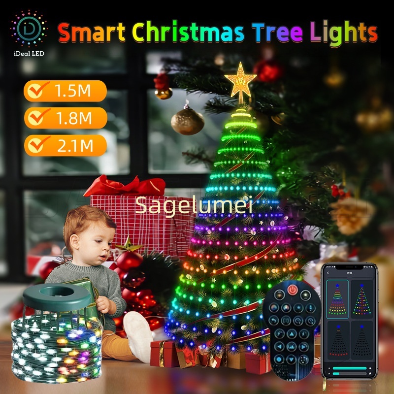 RGBIC 400LEDs Christmas Lights - đánh giá và giá Decor Lighting Uk