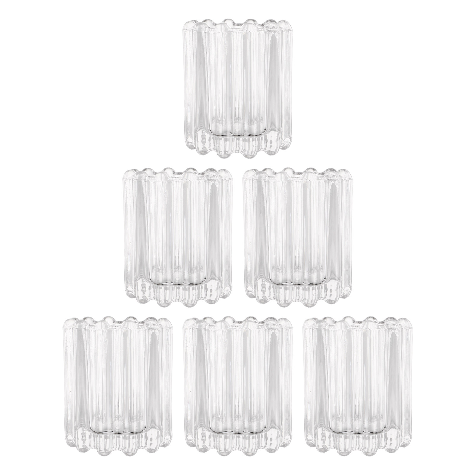 6Pcs Clear Glass Vintage Holde - đánh giá và giá Vintage Lighting Decor