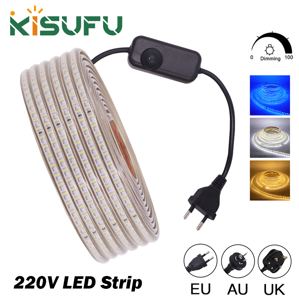 220V LED Strip With Dimmer EU/ - đánh giá và giá Decor Lighting Uk