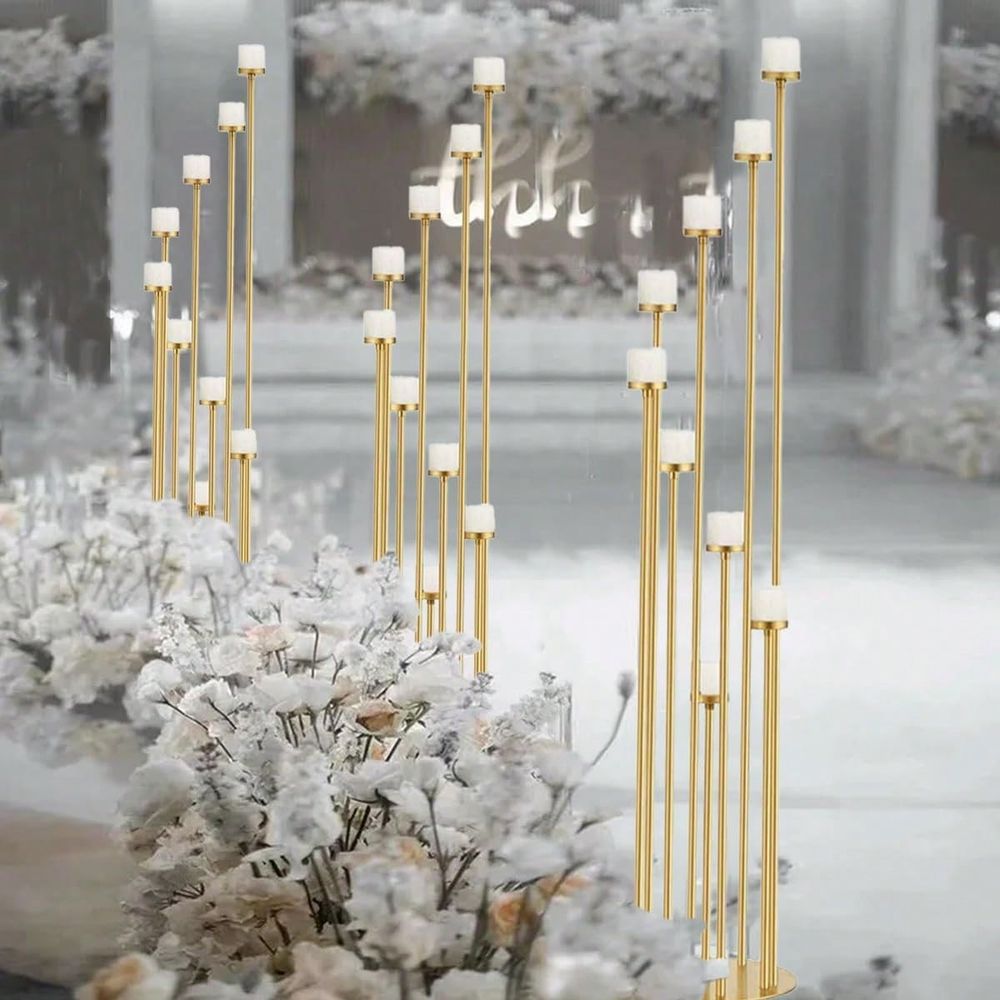 2Pcs 9 Arm Candelabra,Floor Ca - đánh giá và giá Candle Holder Set