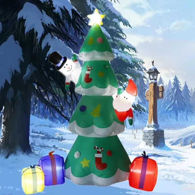 For 7FT Christmas Tree Inflata - đánh giá và giá Decor Lighting Uk