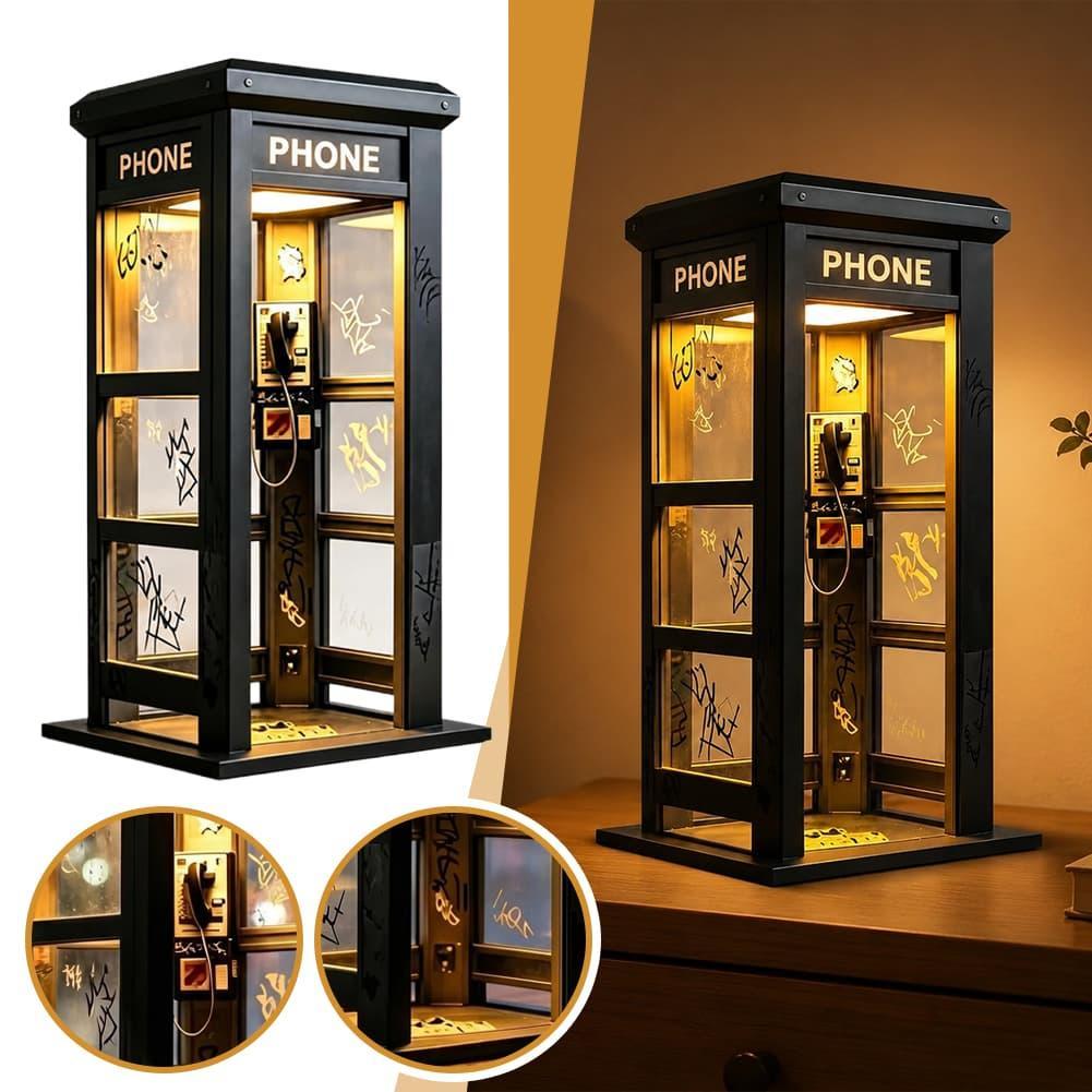 Vintage London Telephone Booth - đánh giá và giá Vintage Lighting Decor