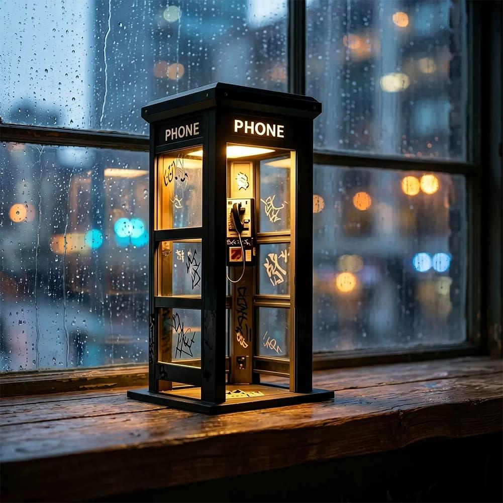 Vintage London Telephone Booth - đánh giá và giá Vintage Lighting Decor